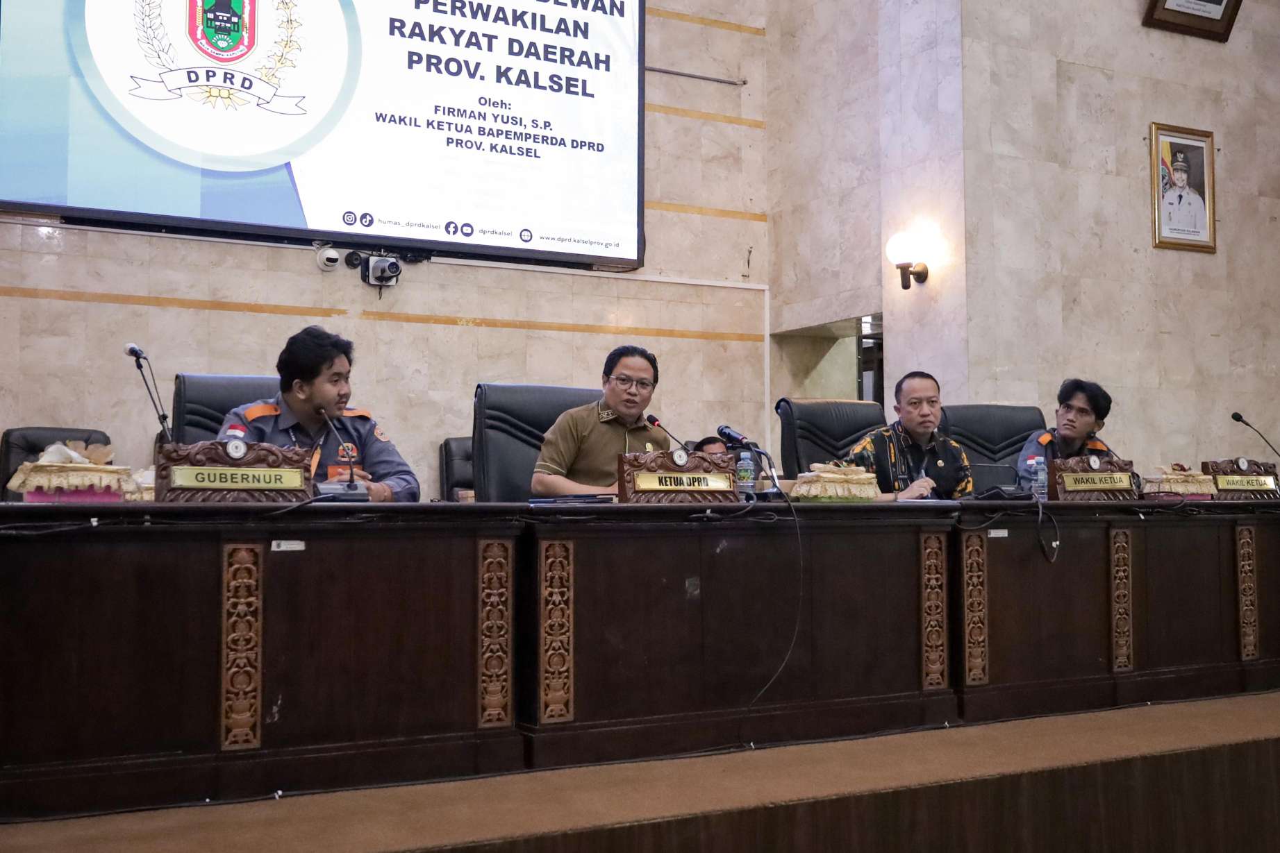 Legislative Tour Jadi Sarana Edukasi Mahasiswa Mengenal Lebih Dekat DPRD Kalsel